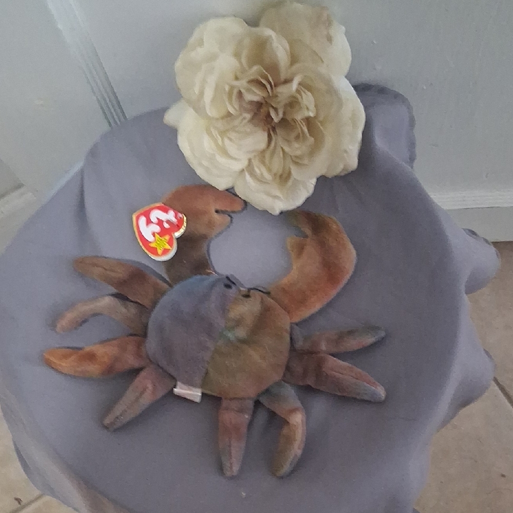 Ty Multicolor Crab Plush